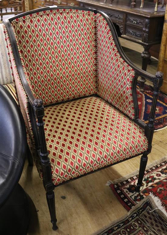 Upholstered armchair(-)